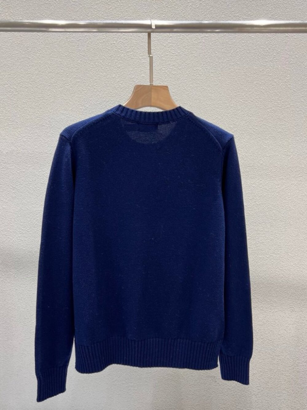 Polo Ralph Lauren Navy Golf Bear Crewneck Knit Sweater - Picture 3 of 8